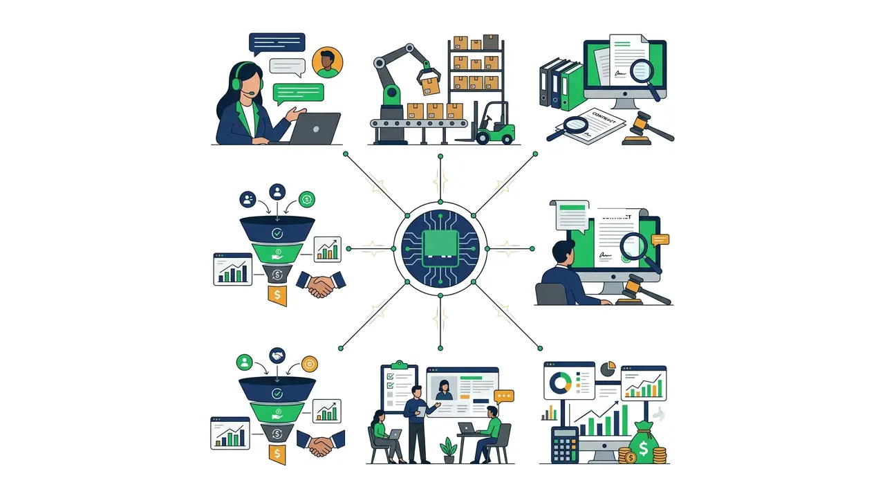 AI Agent Use Cases: 15 Business Examples with ROI
